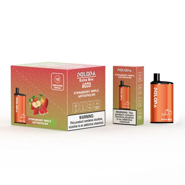 DOLODA Boîte supplémentaire 6000 bouffées 2% 5% Vente en gros de vape jetable rechargeable à la nicotine - AweVape - 3