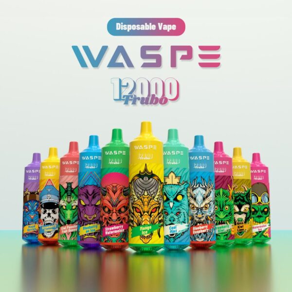 WASPE 12000 PUFFS 0% 2% 3% 5% Nicotina Vape desechable al por mayor - AweVape - 1