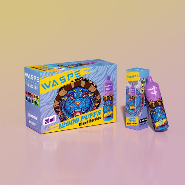 WASPE 12000 PUFFS 0% 2% 3% 5% Nicotina Vape desechable al por mayor - AweVape - 5