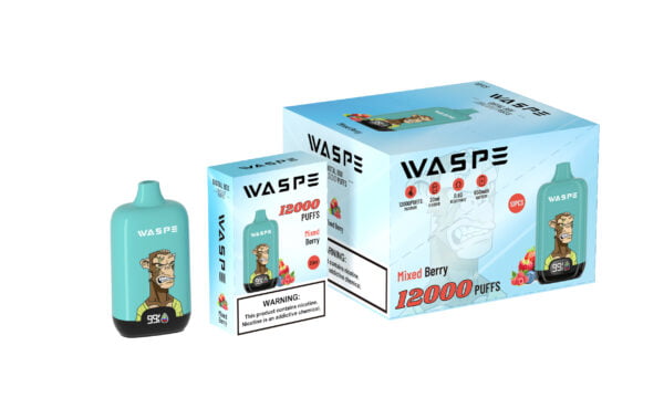 WASPE 12000 PUFFS Digitale Box 0% 2% 3% 5% Nicotine Wegwerp Vape Groothandel - AweVape - 6