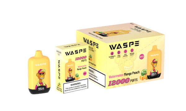 WASPE 12000 PUFFS Digitale Box 0% 2% 3% 5% Nicotine Wegwerp Vape Groothandel - AweVape - 11