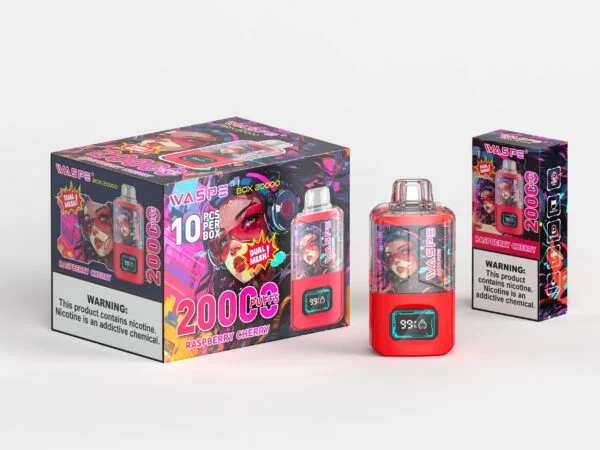 WASPE 20000 PUFFS Dual Mesh Box 0% 2% 3% 5% Nikotinový jednorázový vape velkoobchod – AweVape – 5