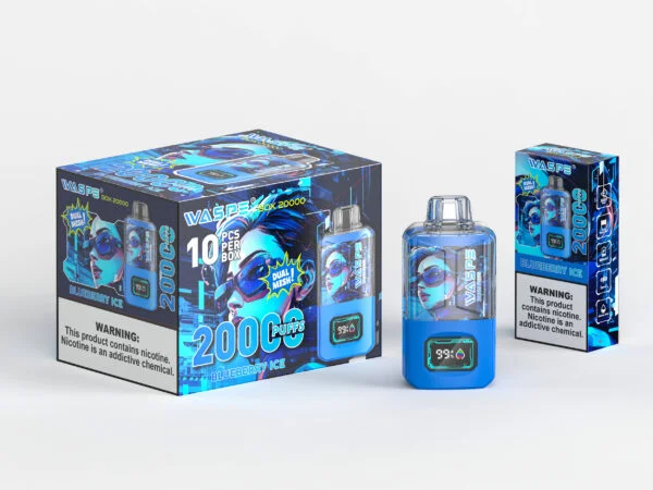 WASPE 20000 PUFFS Dual Mesh Box 0% 2% 3% 5% Nikotinový jednorázový vape velkoobchod – AweVape – 7