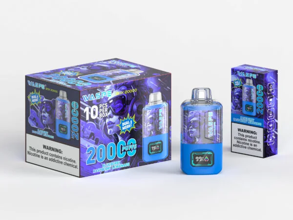 WASPE 20000 PUFFS Dual Mesh Box 0% 2% 3% 5% Nikotinový jednorázový vape velkoobchod – AweVape – 8