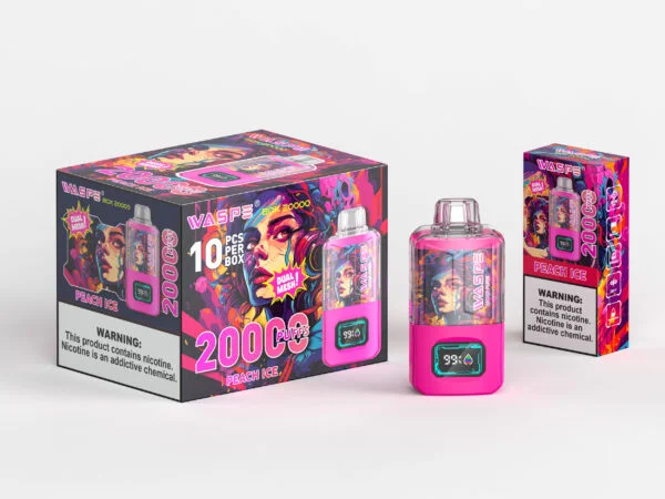 WASPE 20000 PUFFS Dual Mesh Box 0% 2% 3% 5% Nikotinový jednorázový vape velkoobchod – AweVape – 11