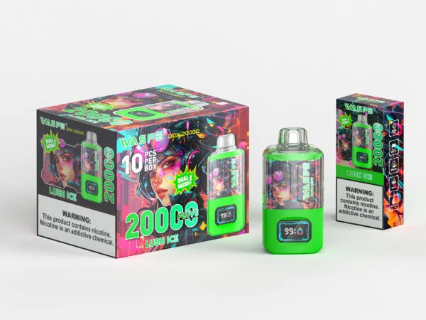 WASPE 20000 PUFFS Dual Mesh Box 0% 2% 3% 5% Nikotinový jednorázový vape velkoobchod – AweVape – 13