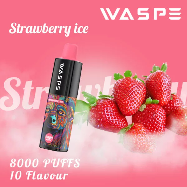 WASPE 8000 PUFFS 0% 2% 3% 5% Никотиновый одноразовый вейп оптом - AweVape - 2