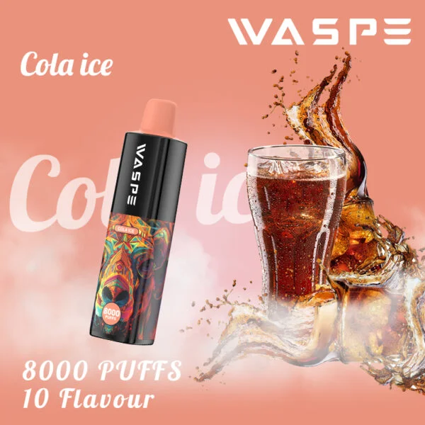 WASPE 8000 PUFFS 0% 2% 3% 5% Никотиновый одноразовый вейп оптом - AweVape - 7