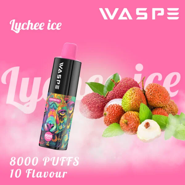 WASPE 8000 PUFFS 0% 2% 3% 5% Никотиновый одноразовый вейп оптом - AweVape - 6