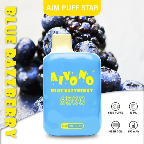 AIVONO AIM PUFFSTAR 6500 Puffs 0% 2% 5% Vapes desechables recargables con bajo contenido de nicotina Compra a granel al por mayor - AweVape - 5