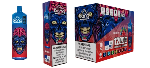 Bang 12000 Puffs 0% 2% 3% 5% Dobíjecí jednorázové vapes Pen s nízkým obsahem nikotinu Hromadně Koupit velkoobchod – AweVape – 12