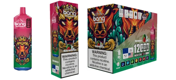 Bang 12000 Puffs 0% 2% 3% 5% Nabíjecí jednorázové vapes Pen s nízkým obsahem nikotinu Hromadně Koupit velkoobchod – AweVape – 15