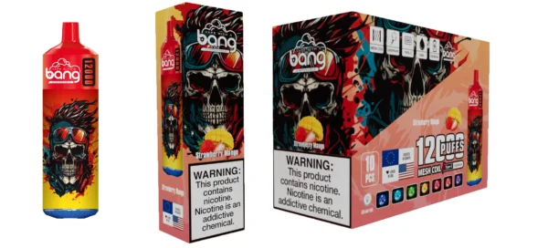 Bang 12000 Puffs 0% 2% 3% 5% Nabíjecí jednorázové vapes Pen s nízkým obsahem nikotinu Hromadně Koupit velkoobchod – AweVape – 17