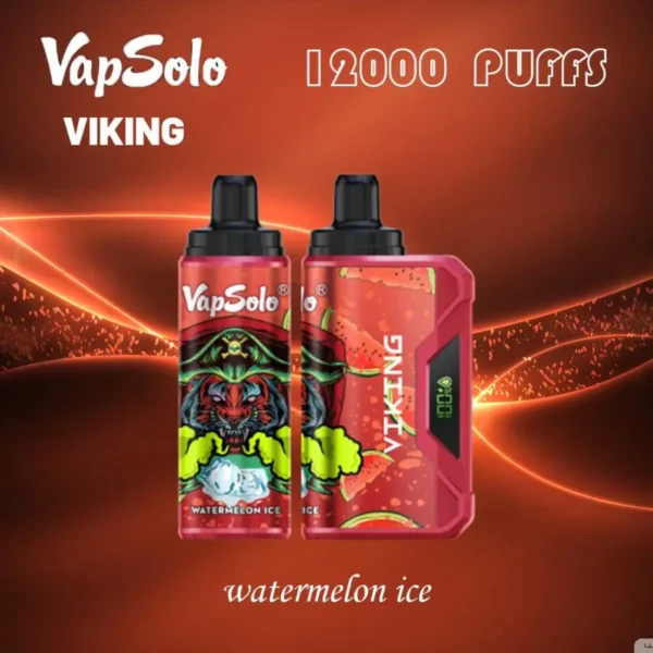 VapSolo Viking 12000 Puffs 2% 5% Caneta Vapes descartáveis ​​recarregáveis ​​com baixo teor de nicotina em massa Compre no atacado - AweVape - 3