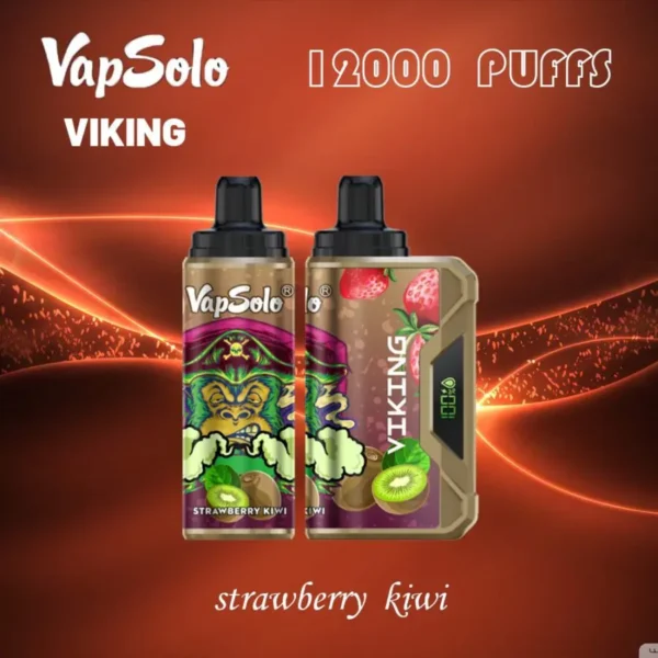 VapSolo Viking 12000 Puffs 2% 5% Caneta Vapes descartáveis ​​recarregáveis ​​com baixo teor de nicotina em massa Compre no atacado - AweVape - 5