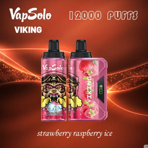 VapSolo Viking 12000 Puffs 2% 5% Caneta Vapes descartáveis ​​recarregáveis ​​com baixo teor de nicotina em massa Compre no atacado - AweVape - 6