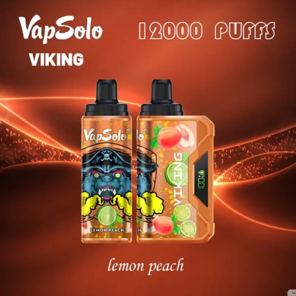 VapSolo Viking 12000 Puffs 2% 5% Caneta Vapes descartáveis ​​recarregáveis ​​com baixo teor de nicotina em massa Compre no atacado - AweVape - 7