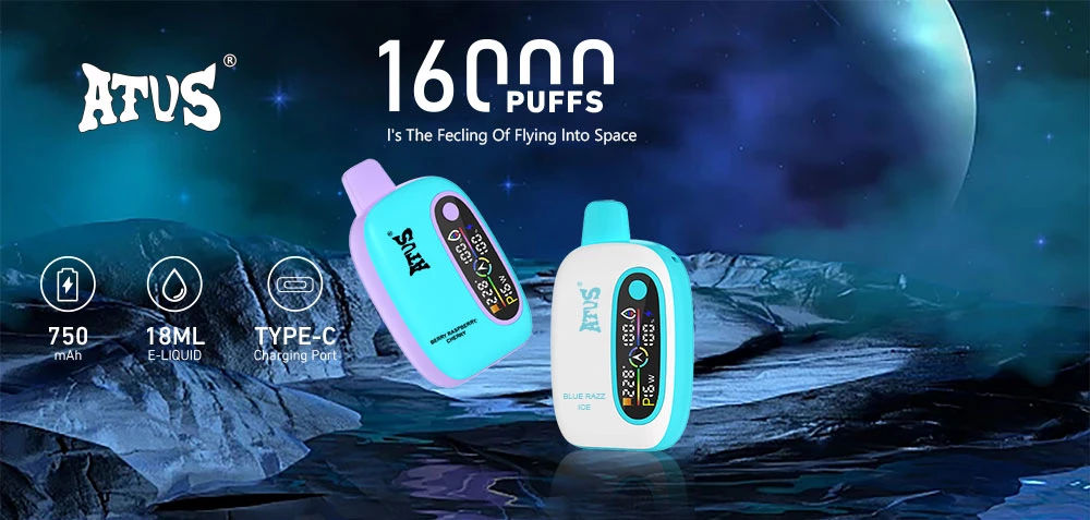 Atvs 16000 Puffs 2% 5% Low Nicotine Rechargeable Disposable Vapes Pen Bulk Buy Wholesale